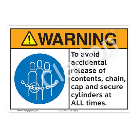 ANSI/ISO Compliant Warning/To Avoid Accidental Safety Signs Outdoor Weather Tuff Alum. (S4) 12x18